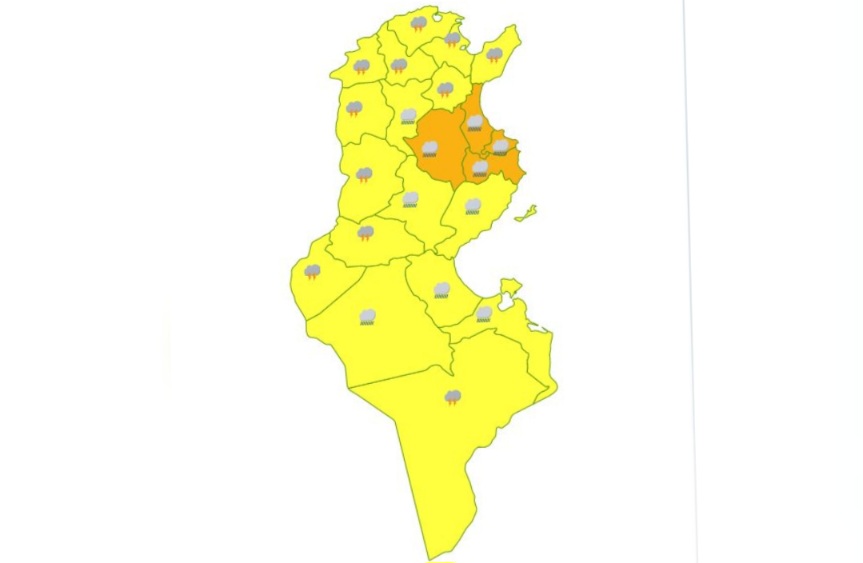 الرصد الجوي: درجة انذار كبيرة لهذه الولايات